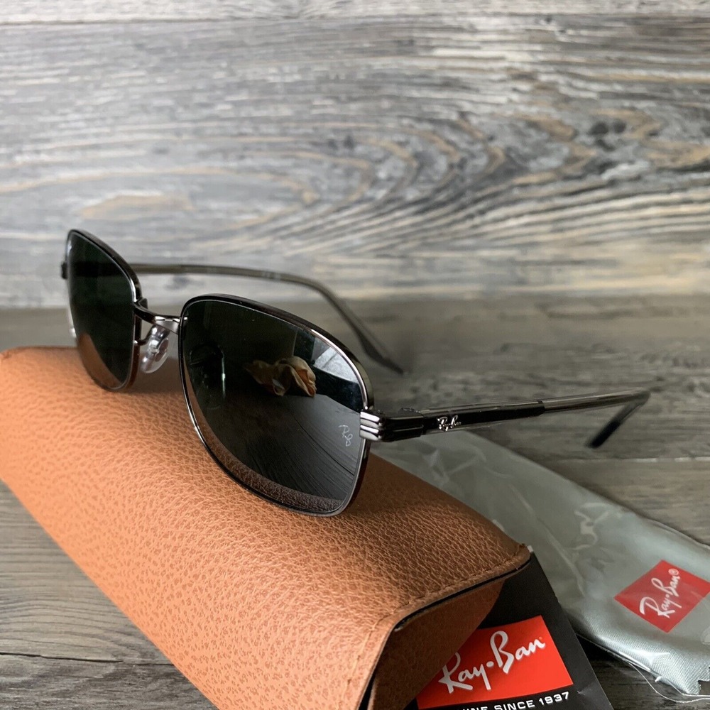 New Ray-Ban Sunglasses RB3690 Gunmetal Crystal Gray 004/31 145mm
